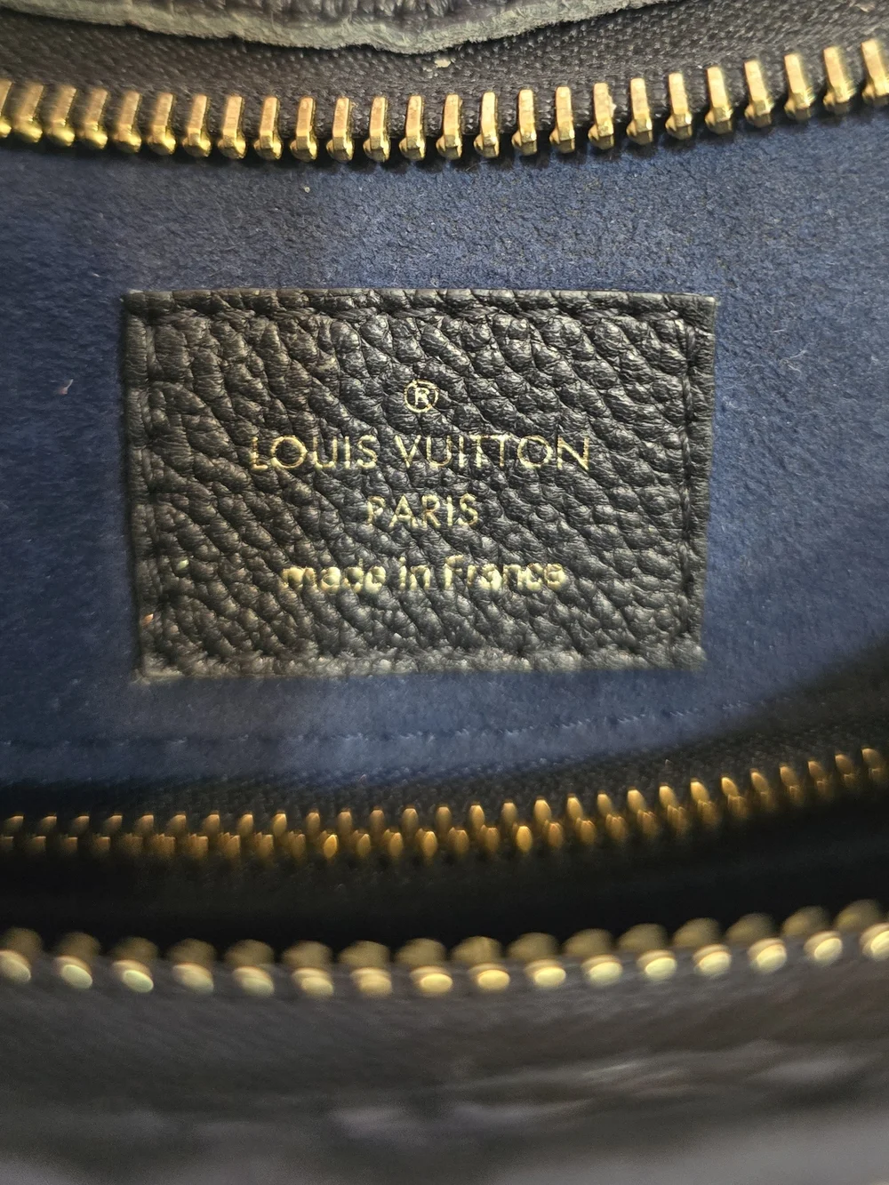 Louis Vuitton Empreinte Graceful PM Noir Black Full Set Pouch Box NFC